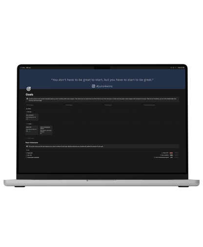 Jun's 4Wins Notion Template