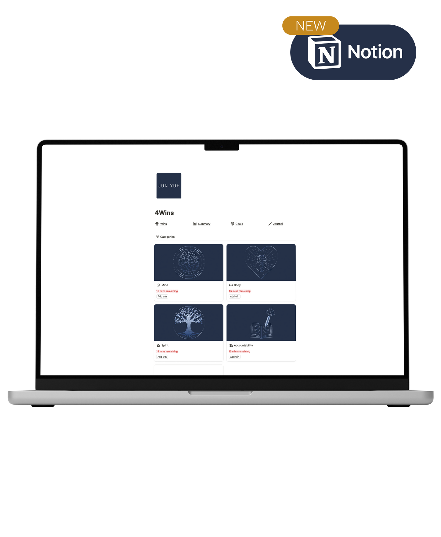 Jun's 4Wins Notion Template